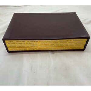 Nat Geo Lot Jul–Dec 1984 w/ Slipcover | Culture, Travel, Geography